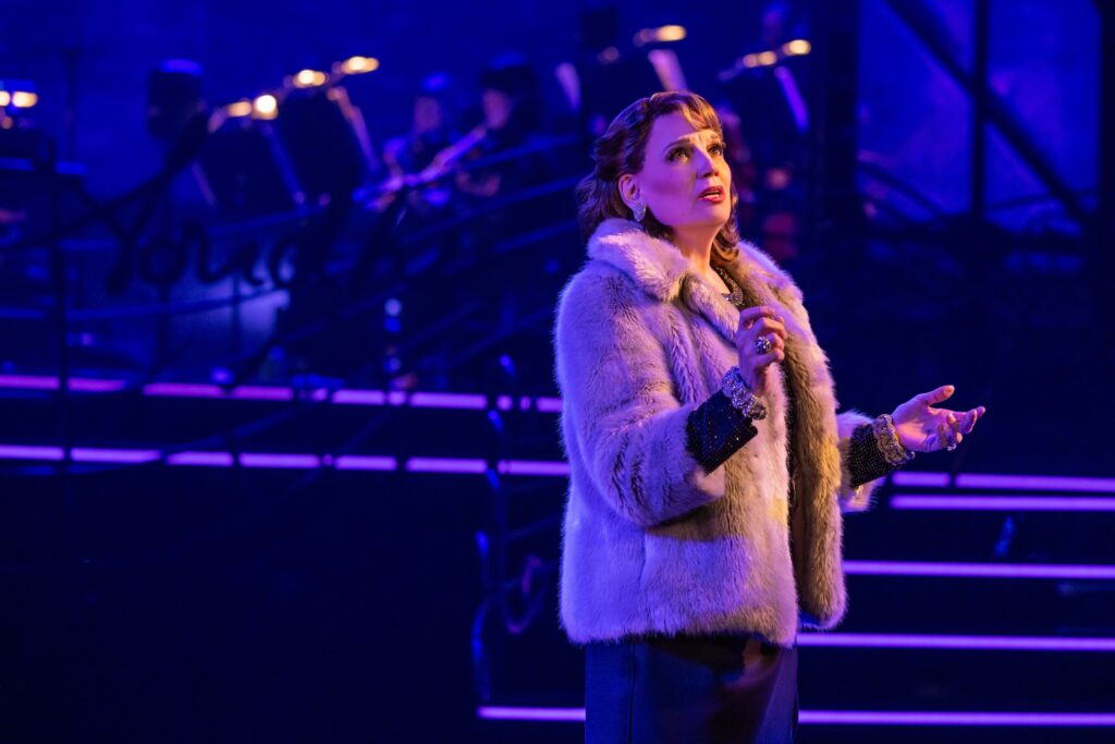 Beath Leavel in "Stephen Sondheim's Old Friends."