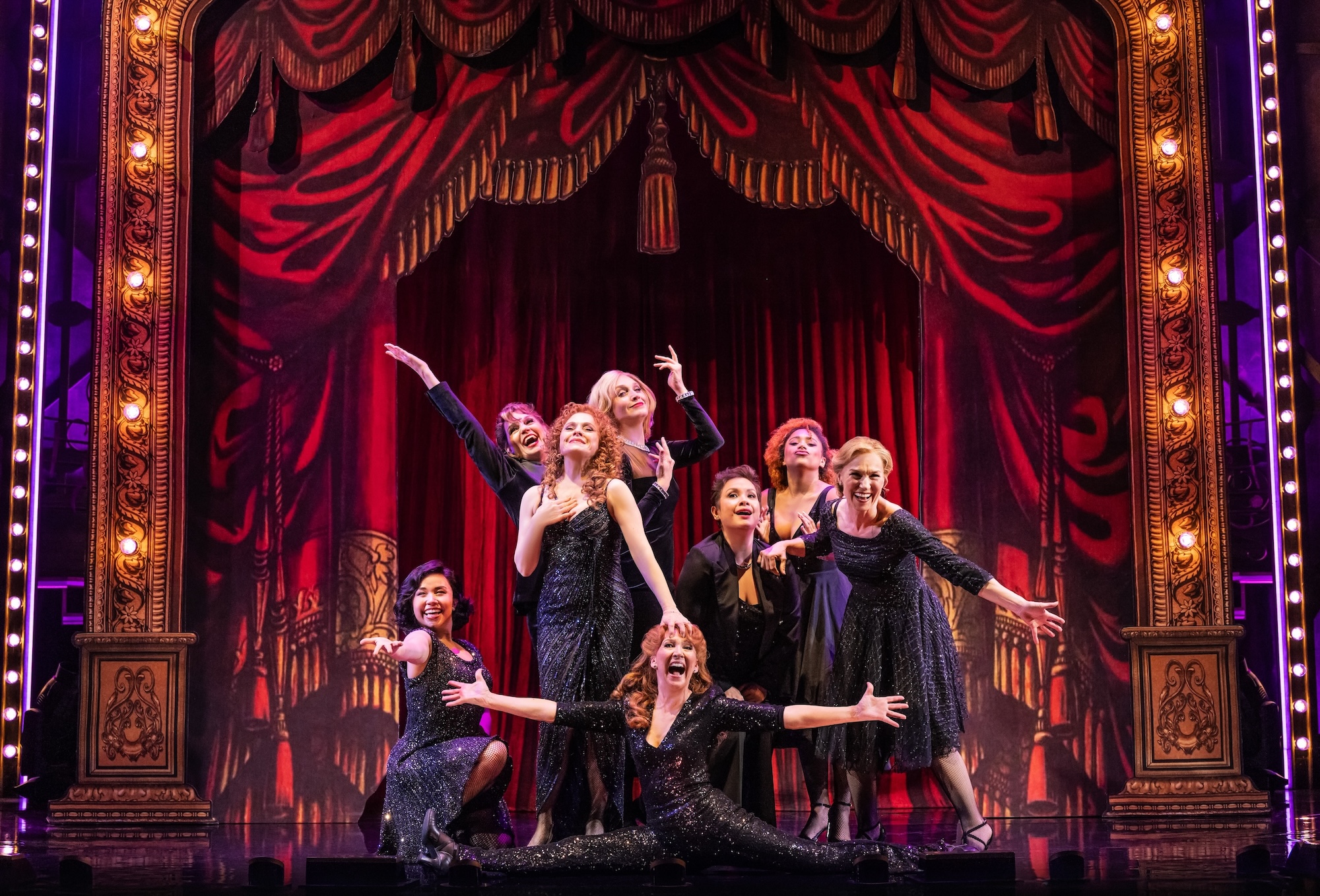 The cast of "Stephen Sondheim's Old Friends."
