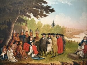"Penn's Treaty" by Edward Hicks