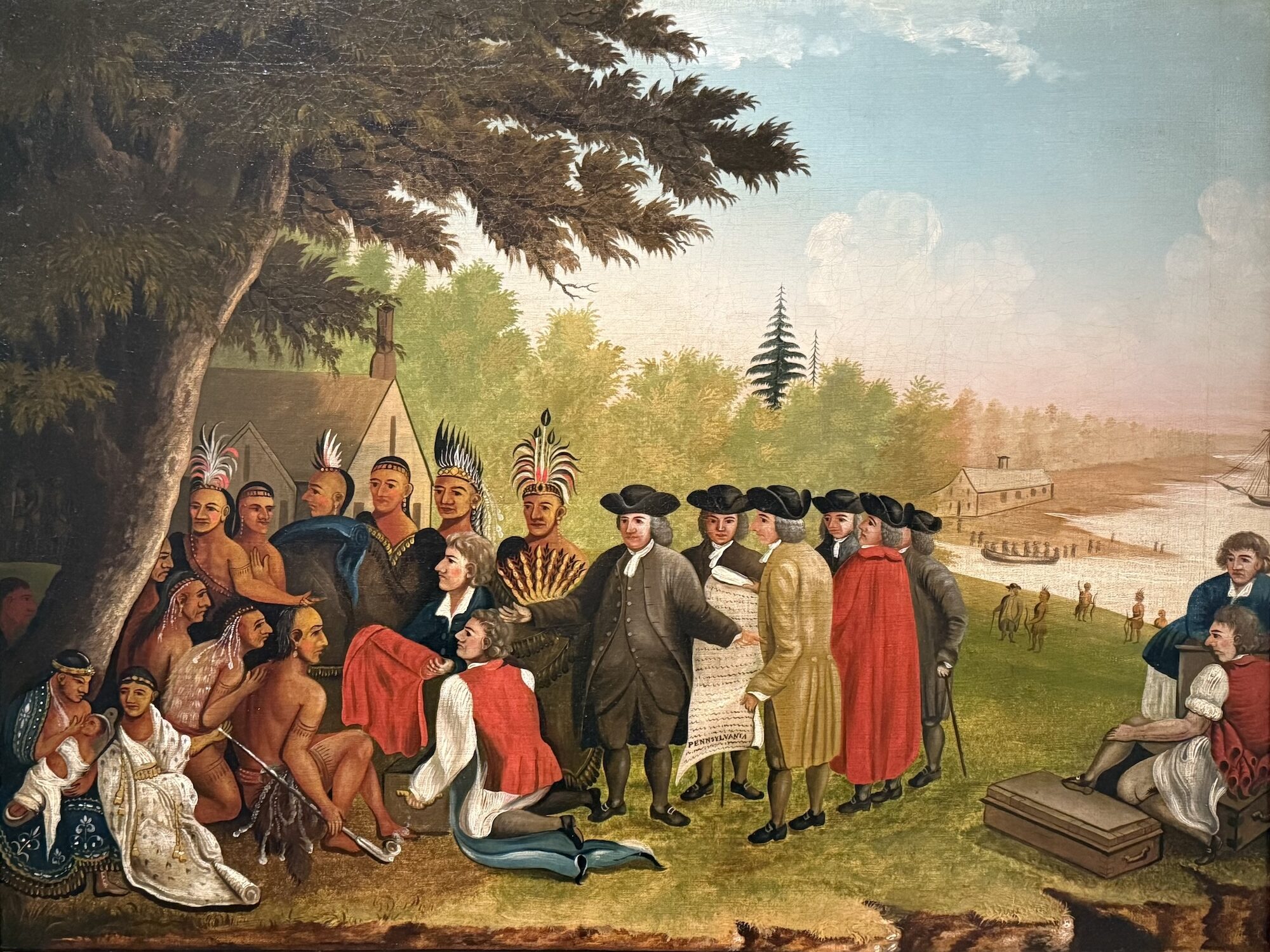 "Penn's Treaty" by Edward Hicks