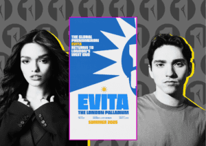 Rachel Zegler and Diego Andres Rodriguez in "Evita."