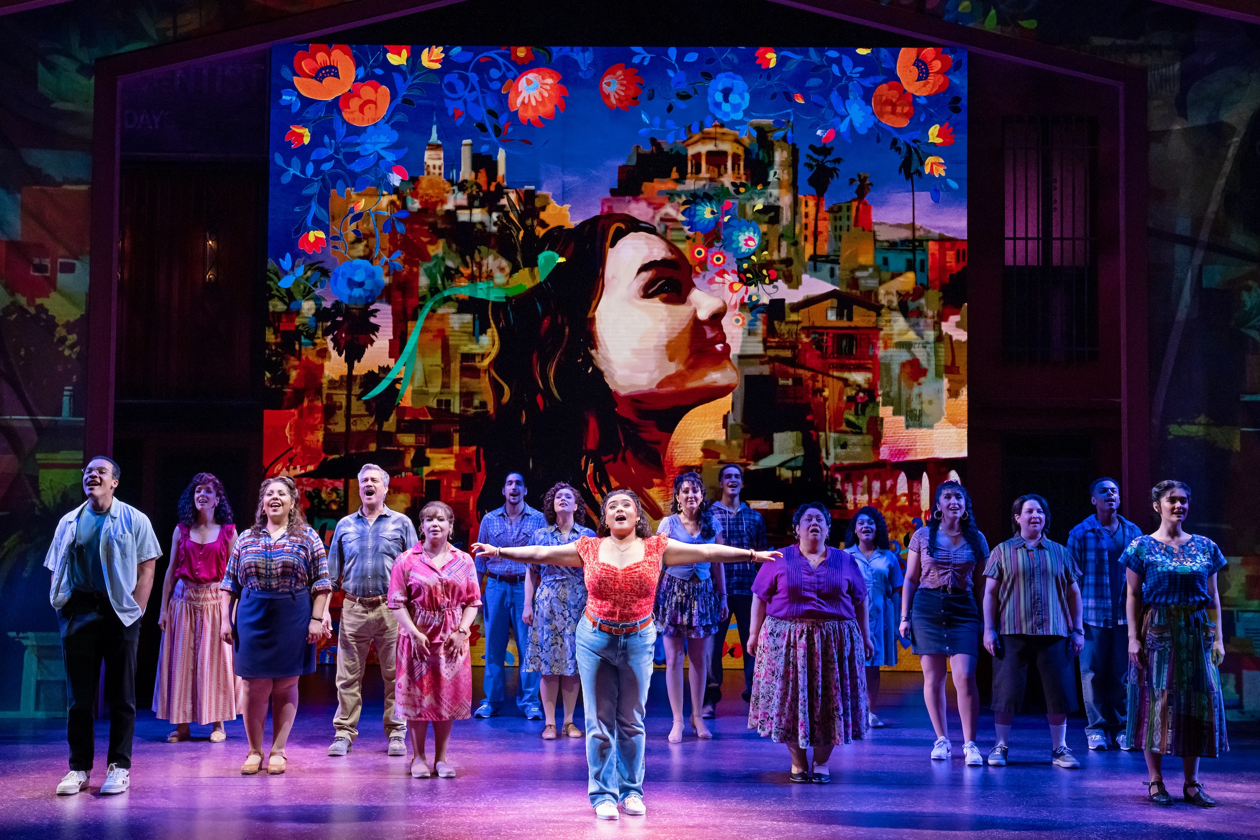 The cast of "Real Women Have Curves."