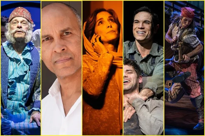 A composite of Broadway performers who weren't nominated for Tony Awards.