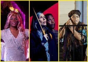 A collage of Chicago theater productions