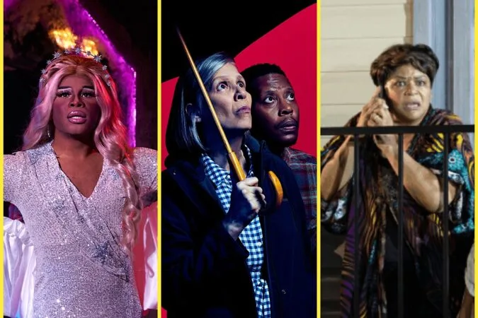 A collage of Chicago theater productions
