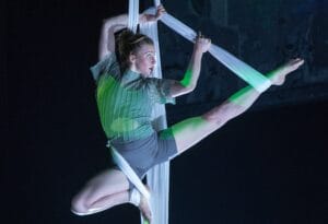 Sabine Van Rensburg in "Passgengers."