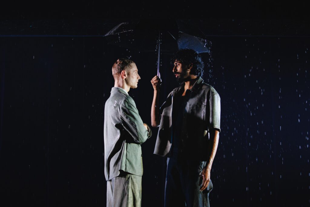 John McCrea and Mihir Kumar in "Prince Faggot."