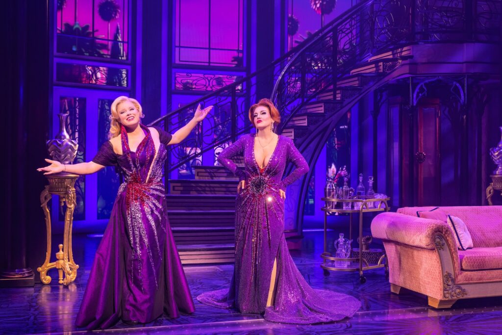 Megan Hilty and Jennifer Simard in "Death Becomes Her."
