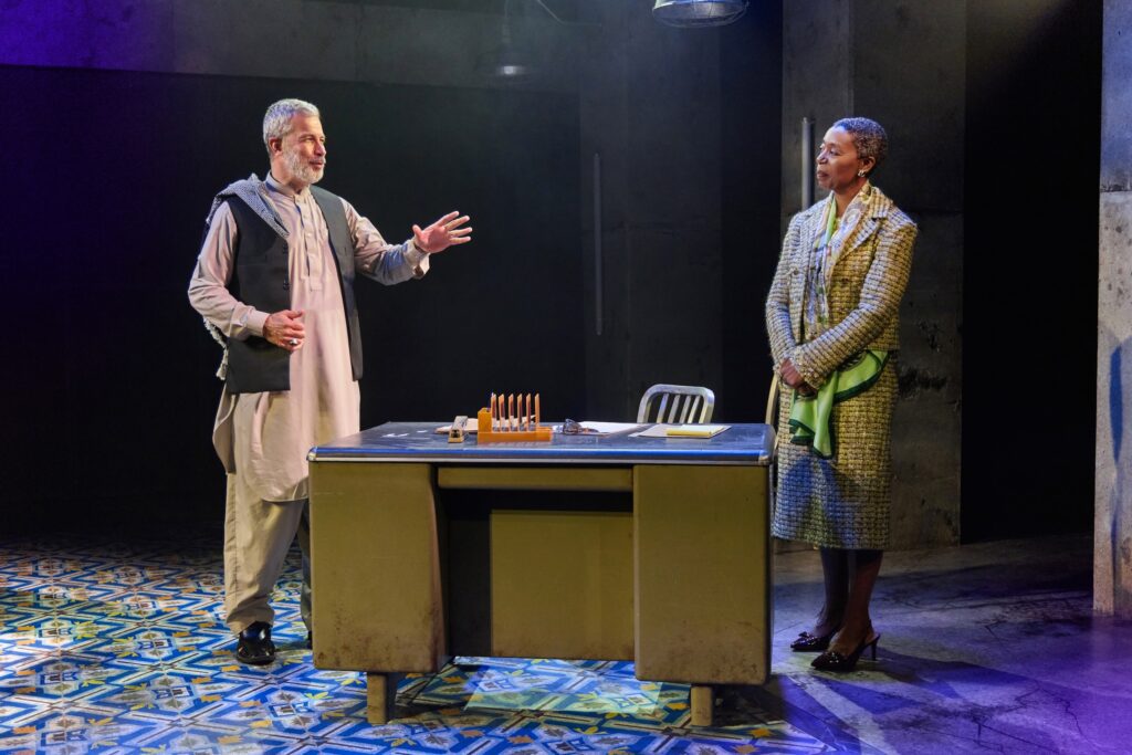 Dariush Kashani and Noma Dumezweni in "Duke & Roya"