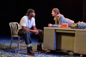 Jay Ellis and Stephanie Nur in "Duke & Roya."