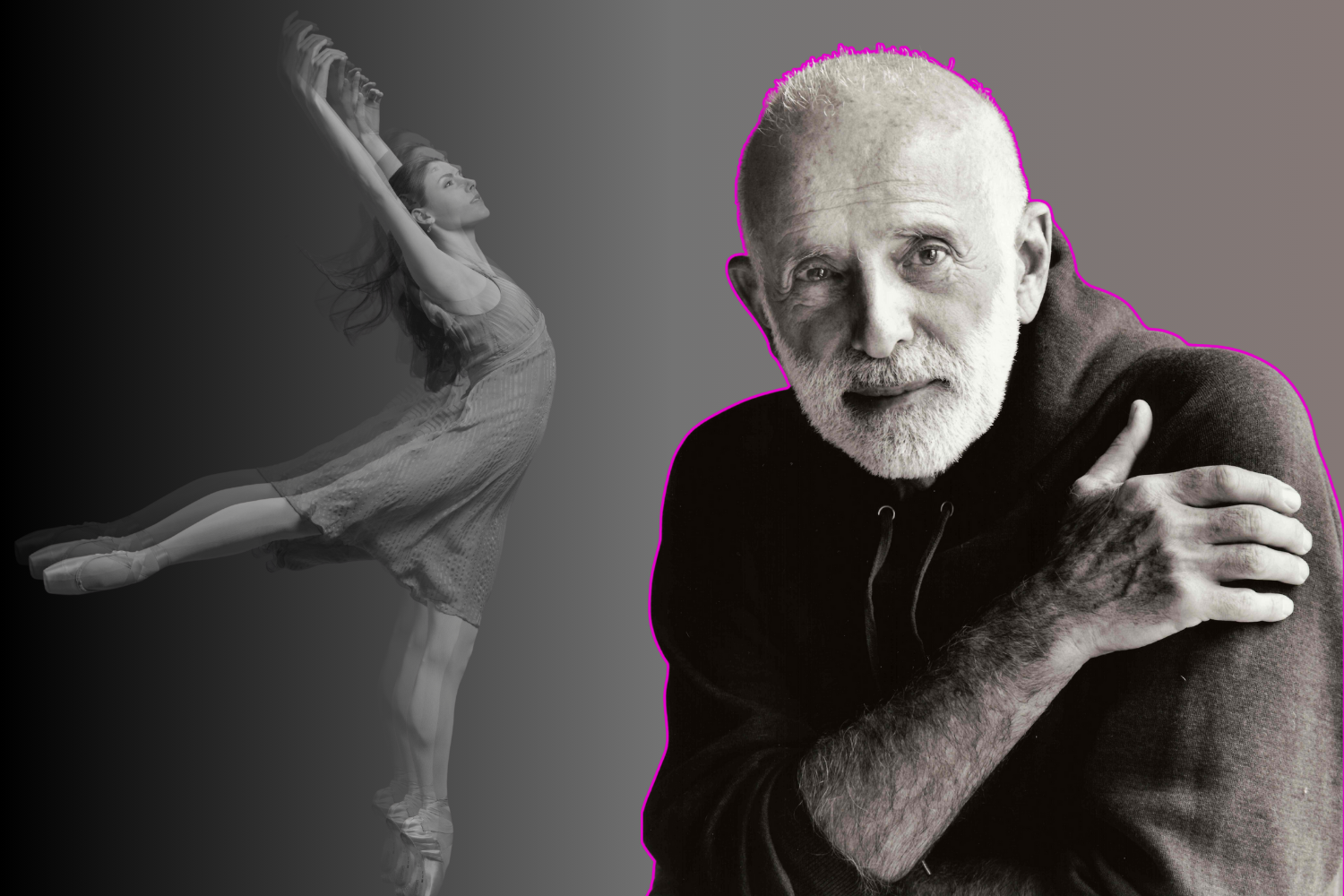 (l-r) Tiler Peck, Jeromes Robbins. Photos: Matt Karas, Frederic Ohringer