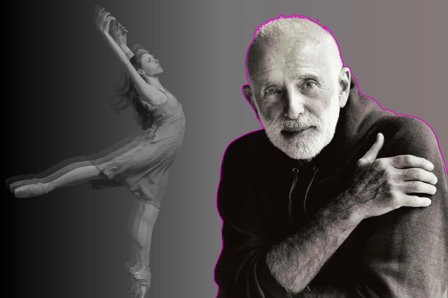 (l-r) Tiler Peck, Jeromes Robbins. Photos: Matt Karas, Frederic Ohringer