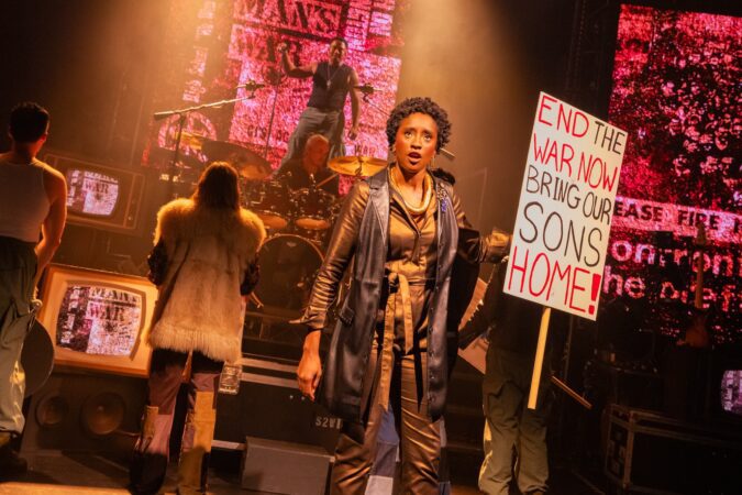 Courtnee Carter and the cast of "Rolling Thunder."