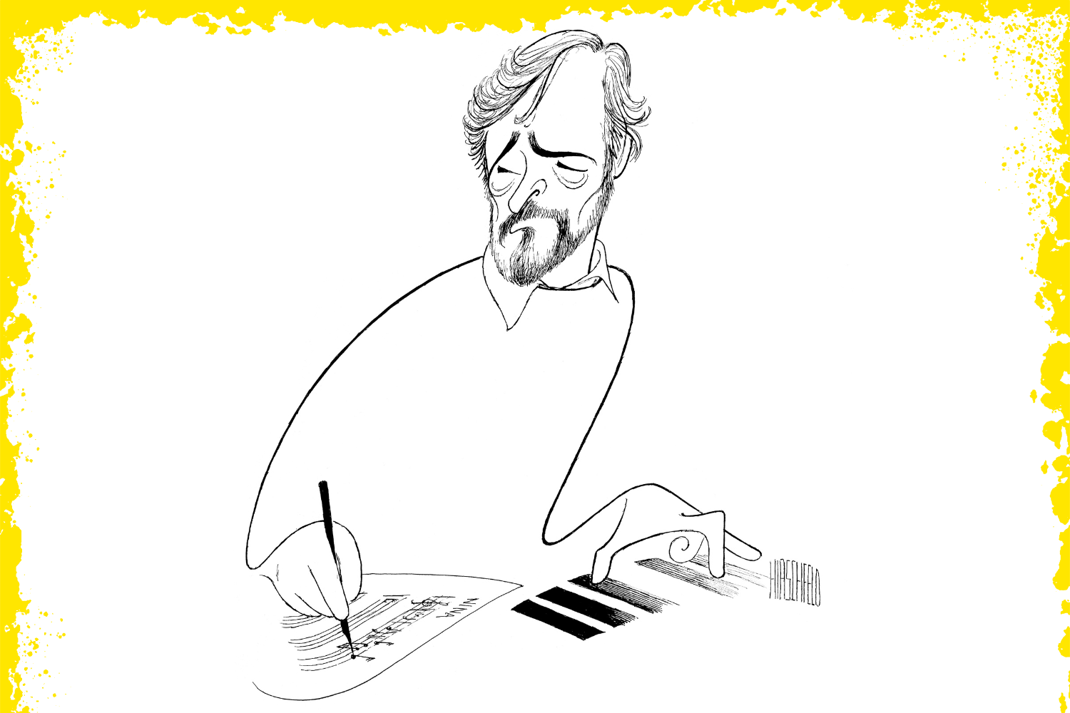 Hirschfeld's Sondheim, 1999.