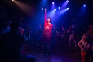 Aurora Penepacker and the cast of Kokandy Productions' "Amélie."