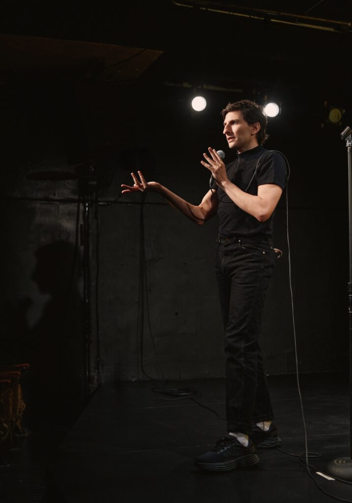 Morgan Bassichis in "Can I Be Frank?"