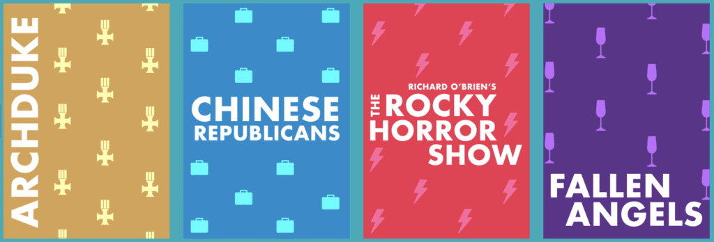 Roundabout Theatre Company 25-26 season graphic.