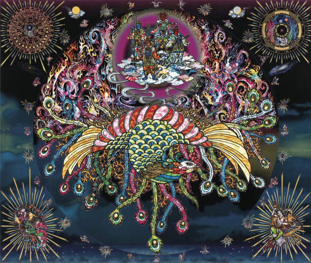 "Vermillion Bird Kyoto," Takashi Murakami
