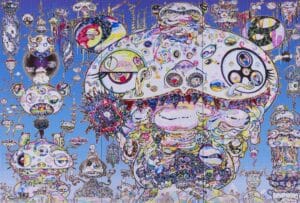 "Tan Tan Bo, aka Gerotan: Scorched by the Blaze in the Purgatory of Knowledge," 2018. Takashi Murakami. ©2018 Takashi Murakami/Kaikai Kiki Co., Ltd. All Rights Reserved.