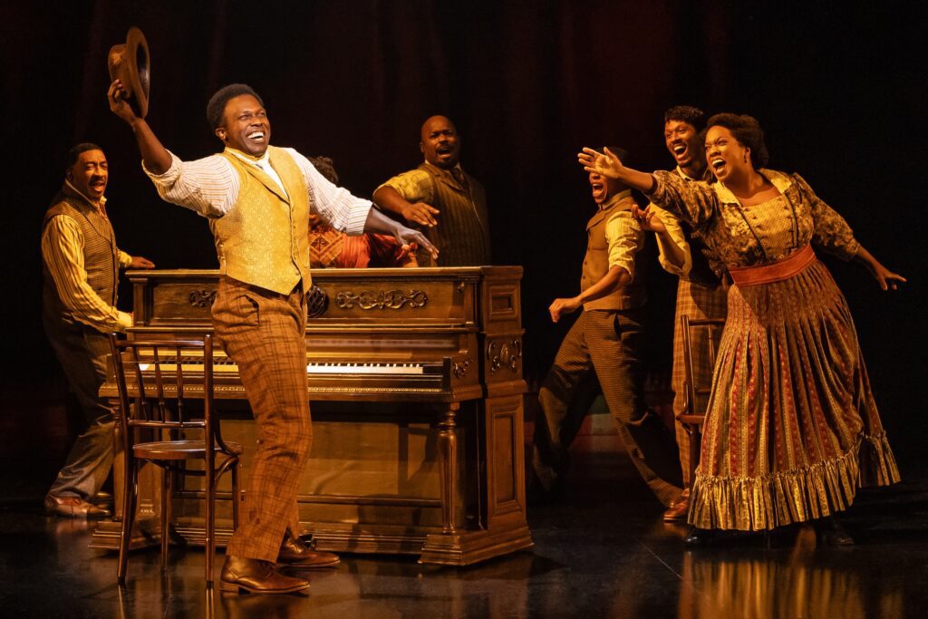 Joshua Henry and the cast of "Ragtime."
