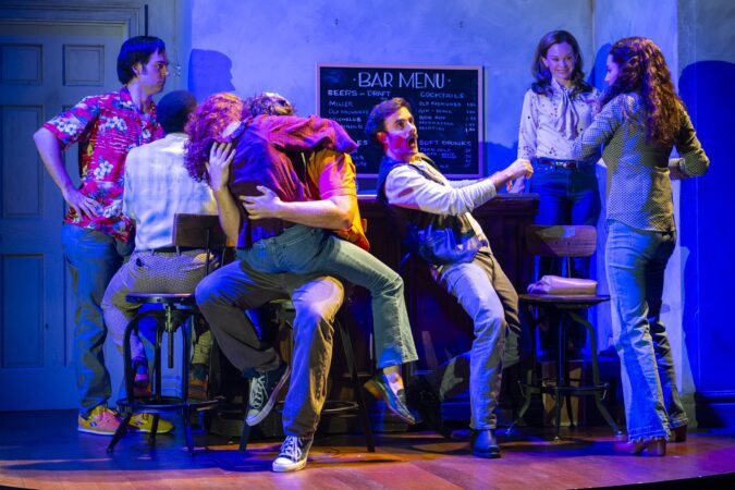The cast of "Not Ready for Prime Time." Photo by Russ Rowland.