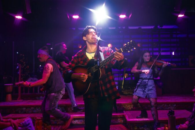 Matt Rodin and the company of "Beau the Musical."