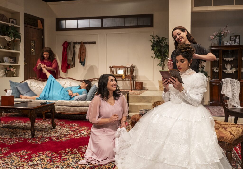 The cast of "Wish You Were Here" at Remy Bumppo Theatre Company.