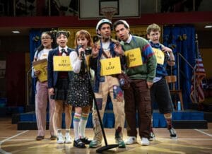 The cast of "The 25th Annual Putnam County Spelling Bee."