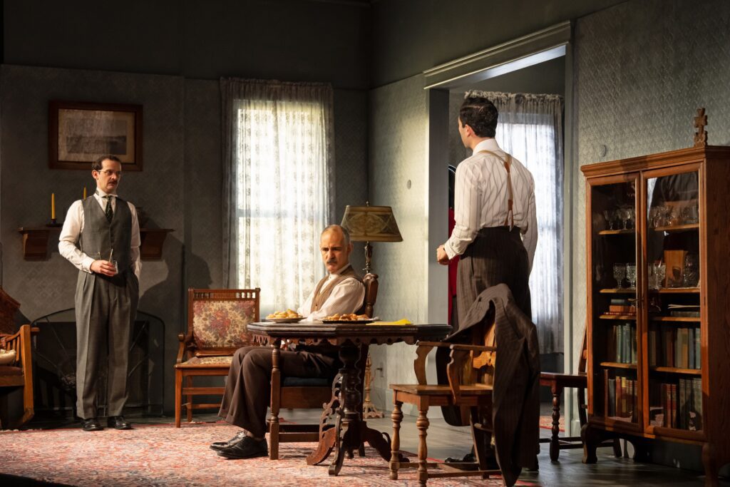 Will Brill, Nael Nacer, and Raffi Barsoumian in "Meet the Cartozians."