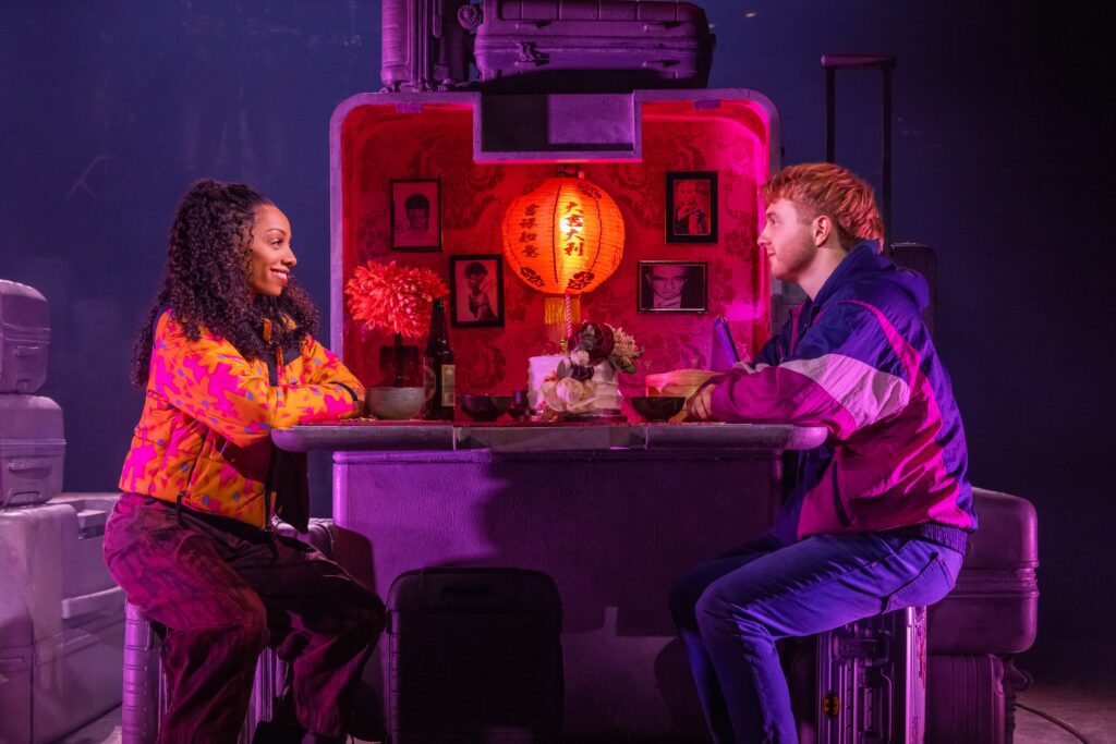 Christiani Pitts and Sam Tutty in "Two Strangers (Carry a Cake Across New York)."