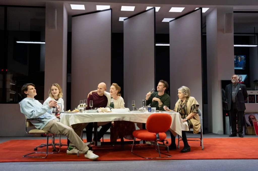 The cast of Robert Icke's "Oedipus."