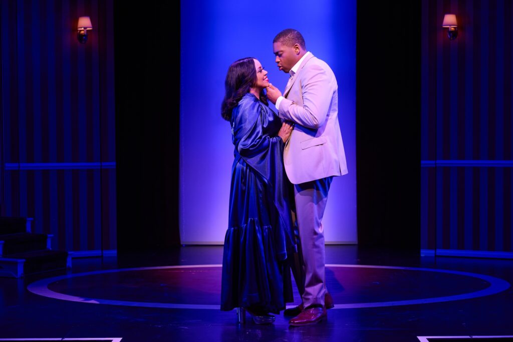 Shanice as Michelle Obama and T.J. Wilkins as Barack Obama in "44 The Musical."
