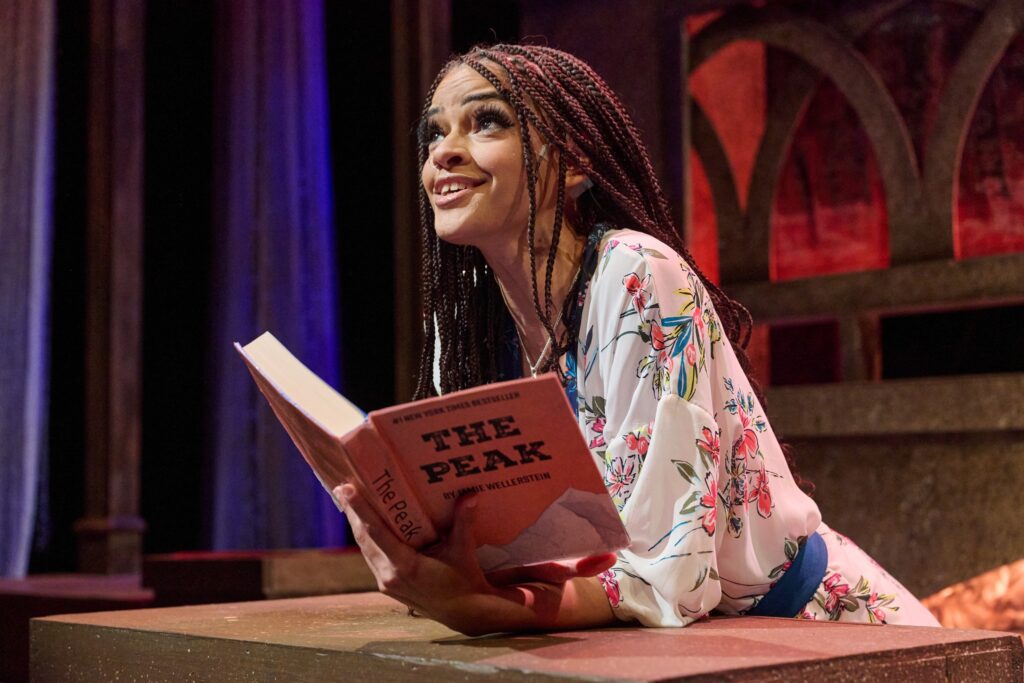 Caelyn D. Williams in "The Last Five Years." Photo by DJ Corey Photography.