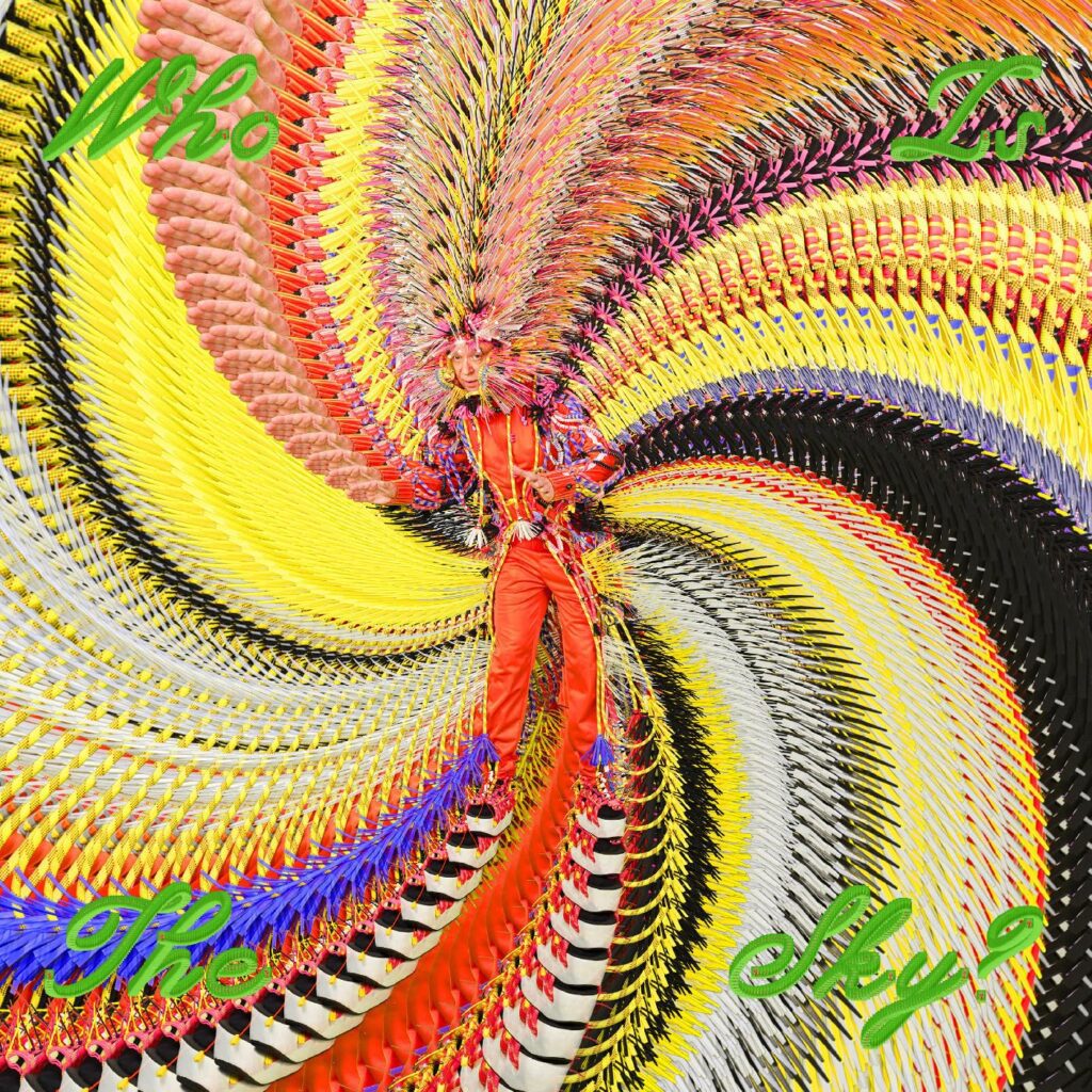 David Byrne "Who Is the Sky?" album cover