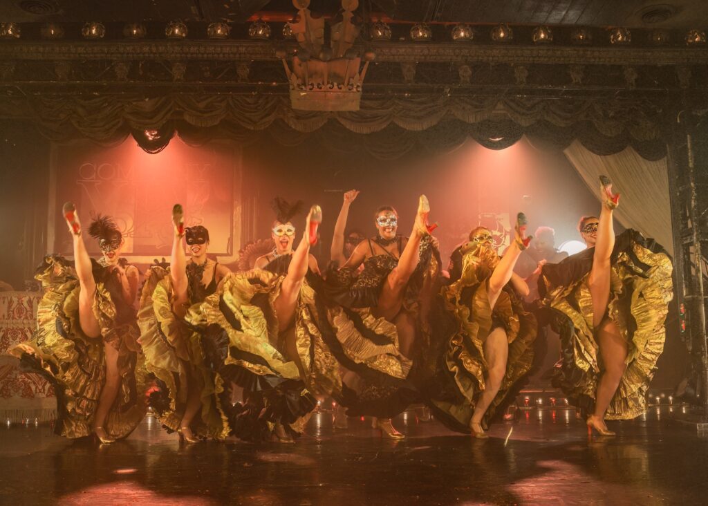 The can-can scene in Company XIV's "Nutcracker Rouge."