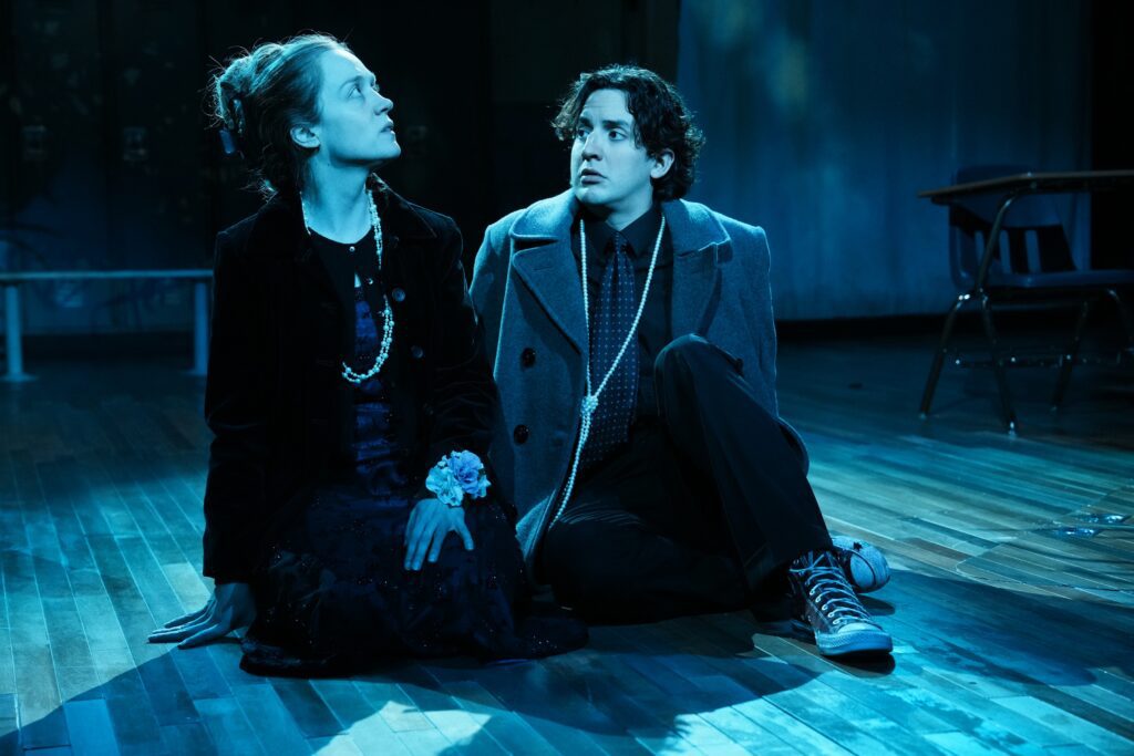 Olivia Rose Barresi and Greg Cuellar in "Initiative."