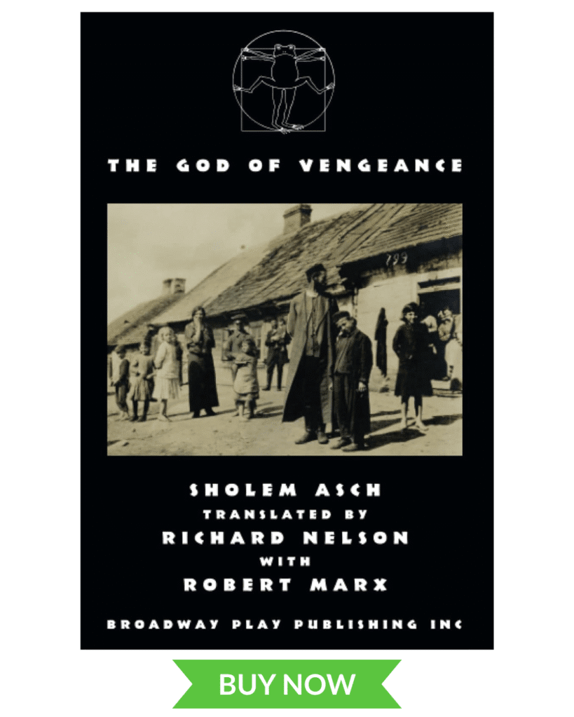 "The God of Vengeance" play cover