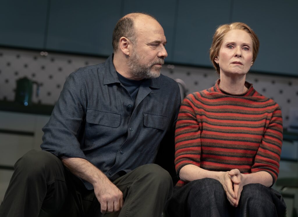 Danny Burstein and Cynthia Nixon in "Marjorie Prime."