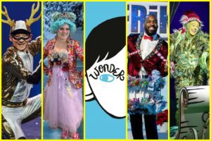 Regional theater production collage, December 2025