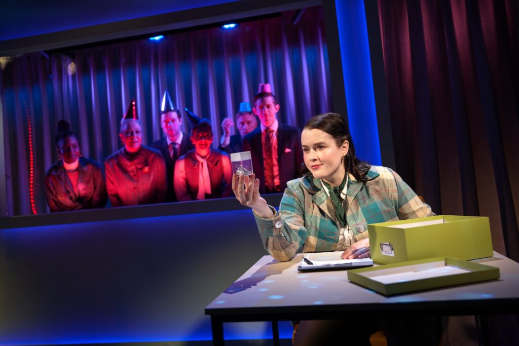 Caitlin Kinnunen and the cast of "Predictor."