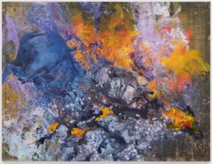 Firelei Báez, Untitled (Les tables de gé ographie réduites en un jeu de cartes) , 2022.