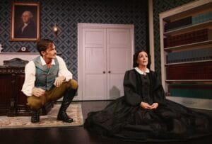 Cheyenne Jackson and Jane Krakowski in "Oh, Mary!"