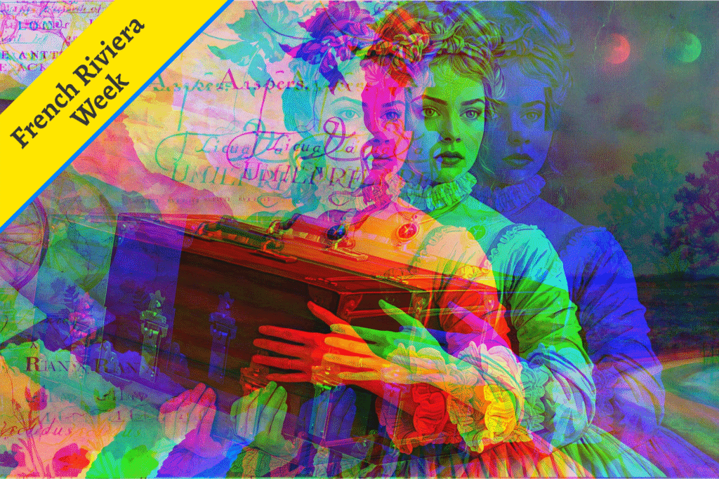 An illustration of Marie Antoinette.