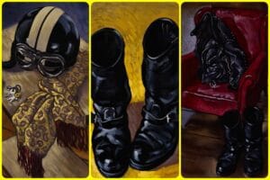 Paintings by Paul Simonon.
