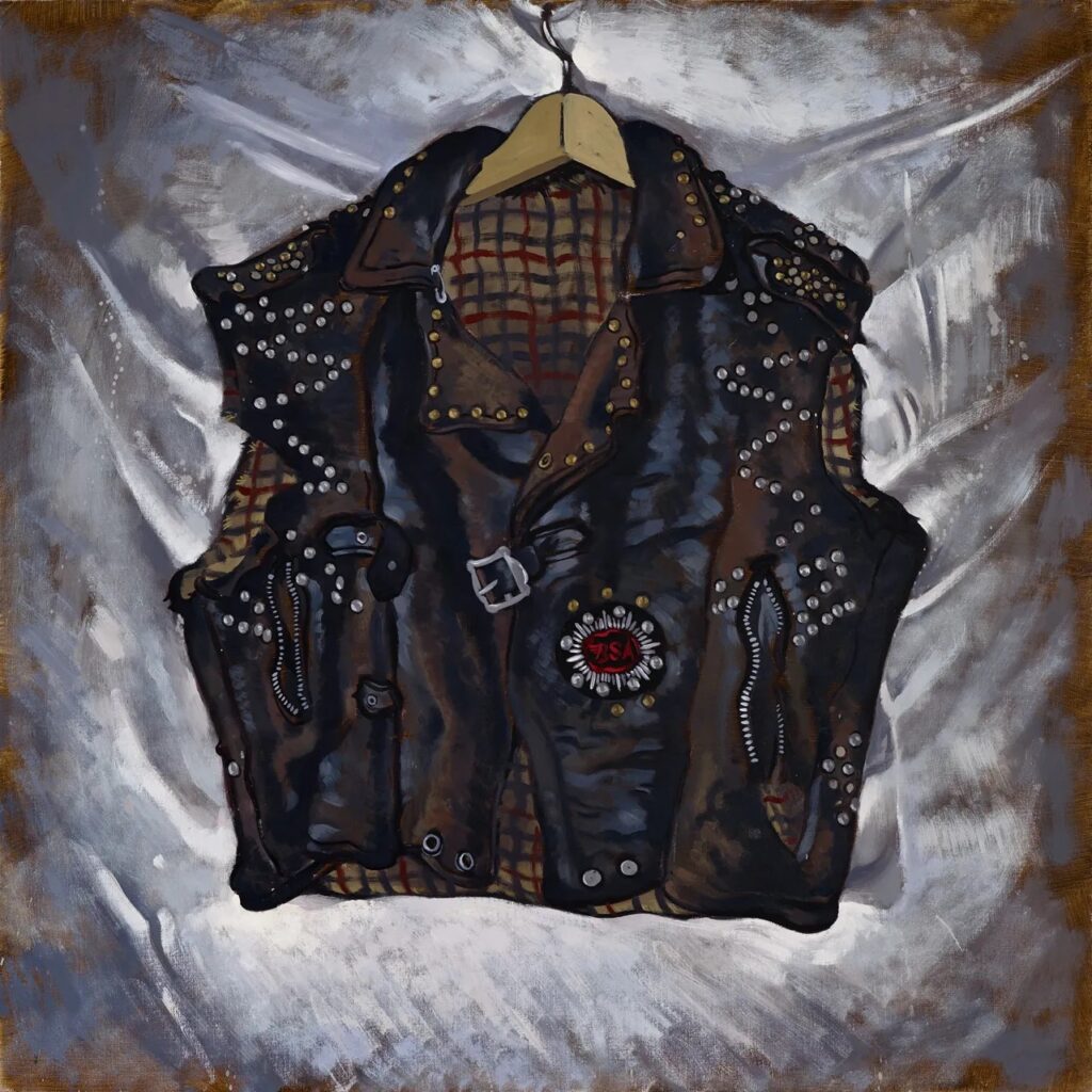 "Johnny's Jacket" (2014) by Paul Simonon.