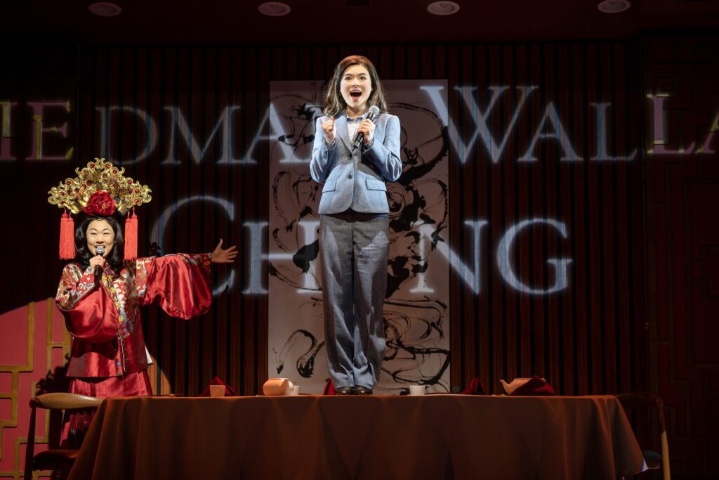 (l-r) Jully Lee and Anna Zavelson in "Chinese Republicans."