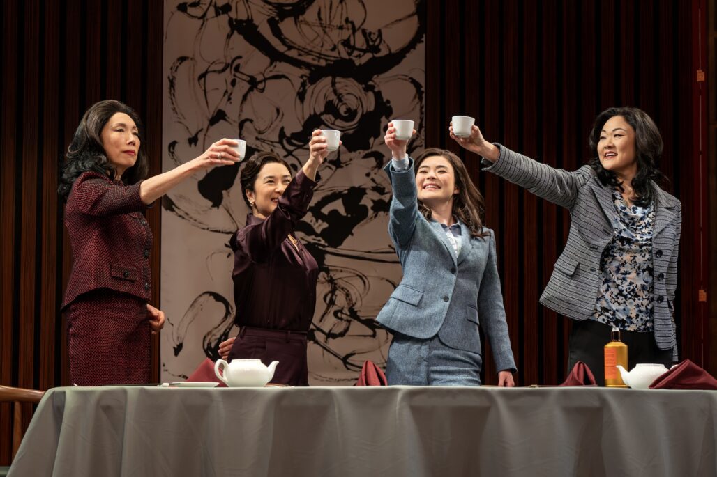 (l-r) Jodi Long, Jennifer Ikeda, Anna Zavelson, and Jully Lee in "Chinese Republicans."