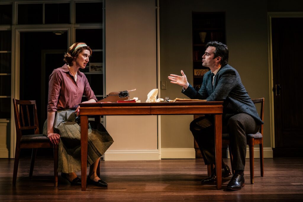 Marianna Gailus and Cillian O'Sullivan in "Sylvia Sylvia Sylvia."