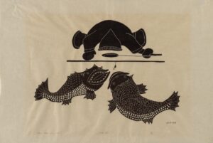 "Devil Fish," 1972. Alec (Peter) Aliknak Banksland (Inuit [Ulukhaktok, Northwest Territories, Canada], 1928–1998). The Cleveland Museum of Art, The Harold T. Clark Educational Extension Fund.