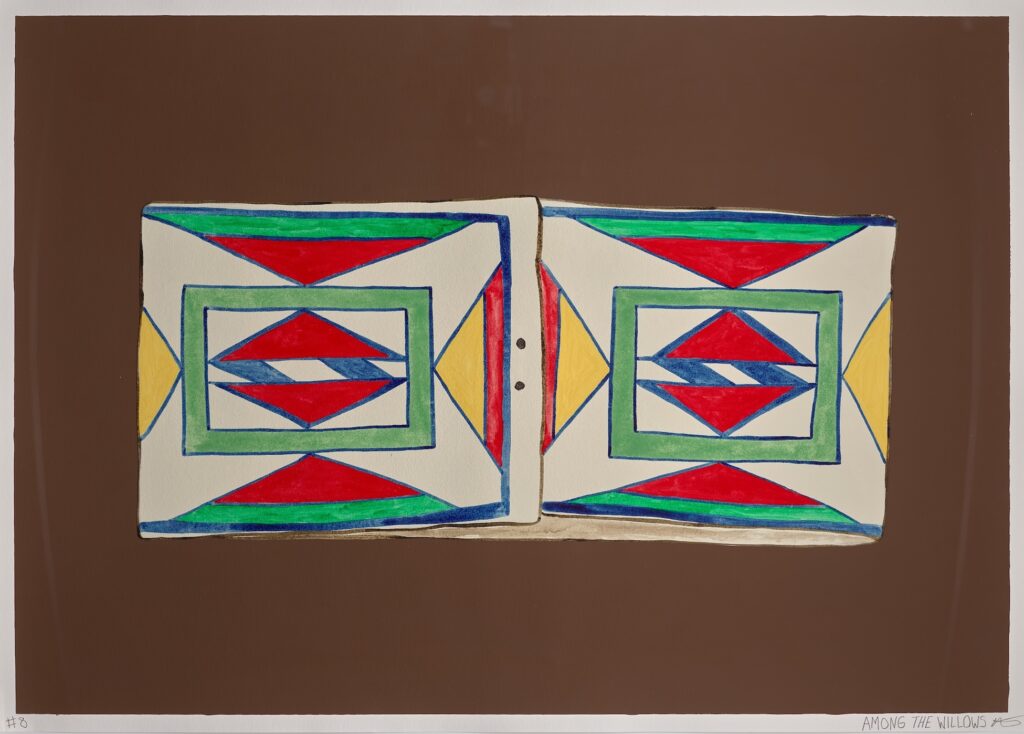 "Among the Willows," from "Bishkisché," 2023. Wendy Red Star (Apsáalooke/Crow, b. 1981).